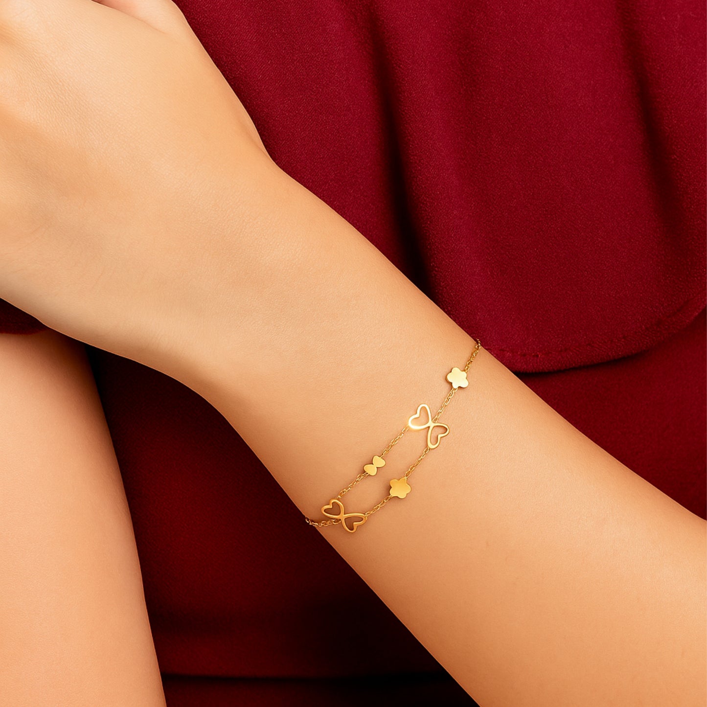 The Enduring Weave Bracelet: || Anti-Tarnish||