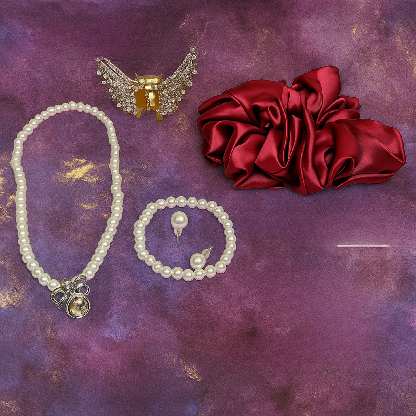 🌸 Vibe & Vase 5-in-1 Trendy Fashion Combo Pack 🌸