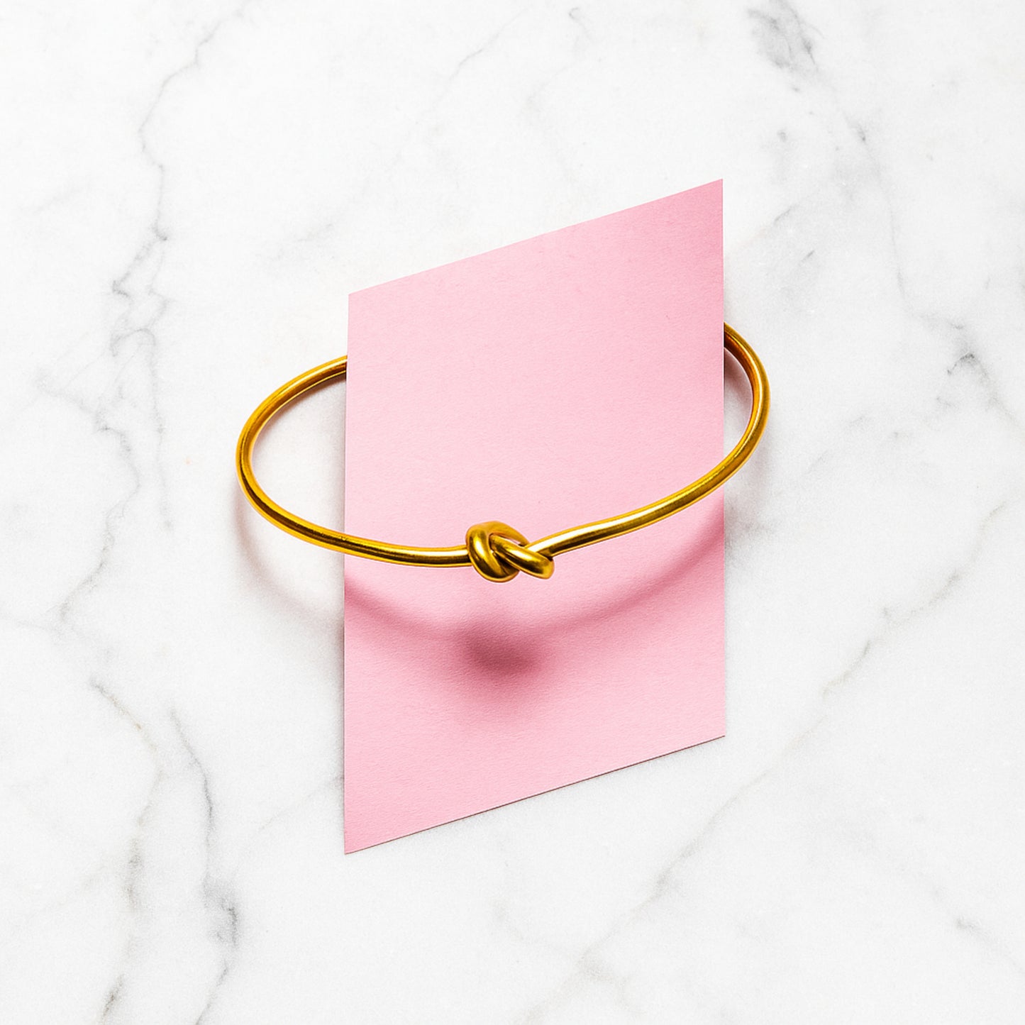 The Love Knot Bangle.|| Anti-Tarnish||