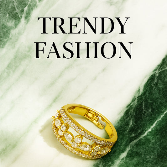 The Éclat Ring:||Anti-Tarnish||Free Size||