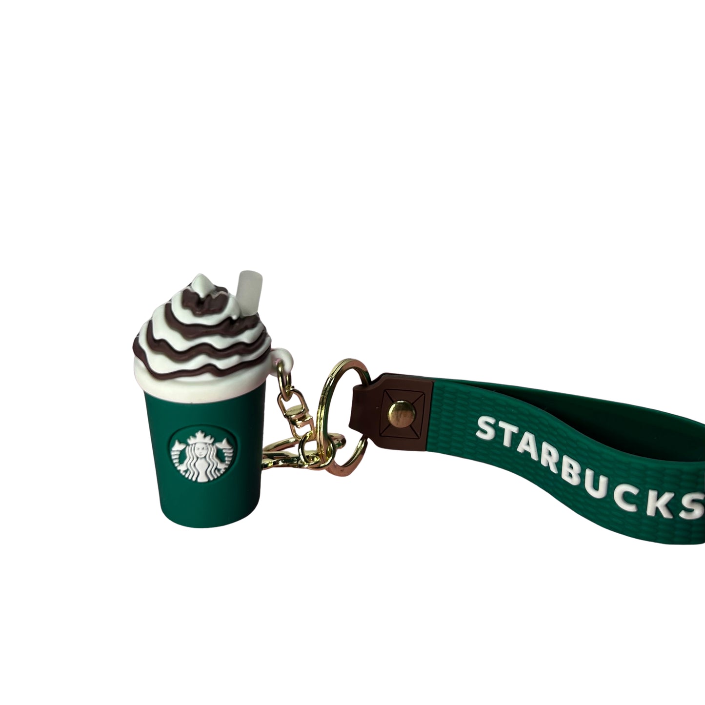 Starbucks Frappuccino Keychain & Bag Charm – Green Edition.