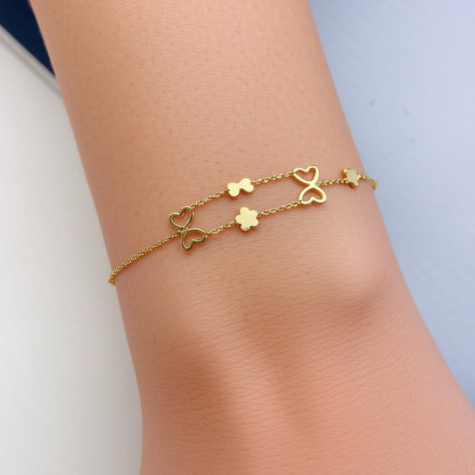 The Enduring Weave Bracelet: || Anti-Tarnish||