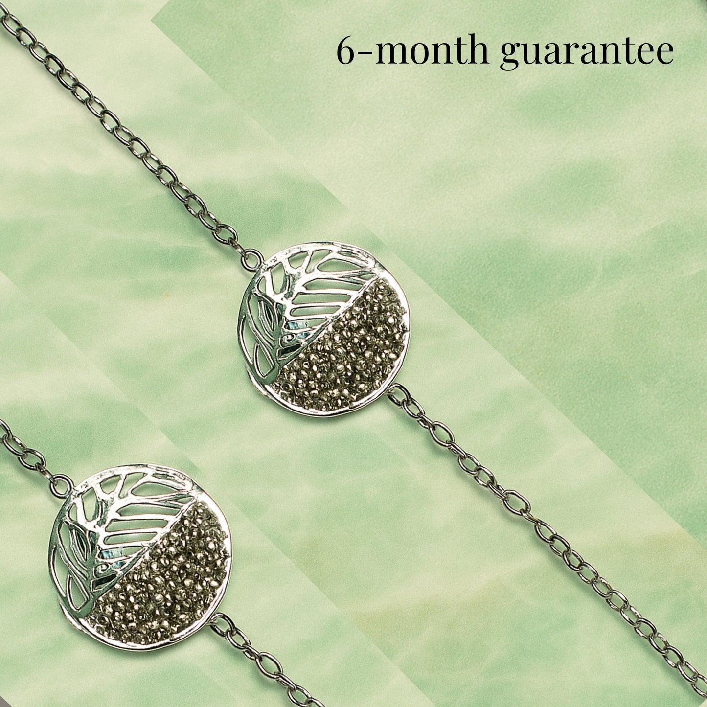 The Lumiere Leaf Bracelet.