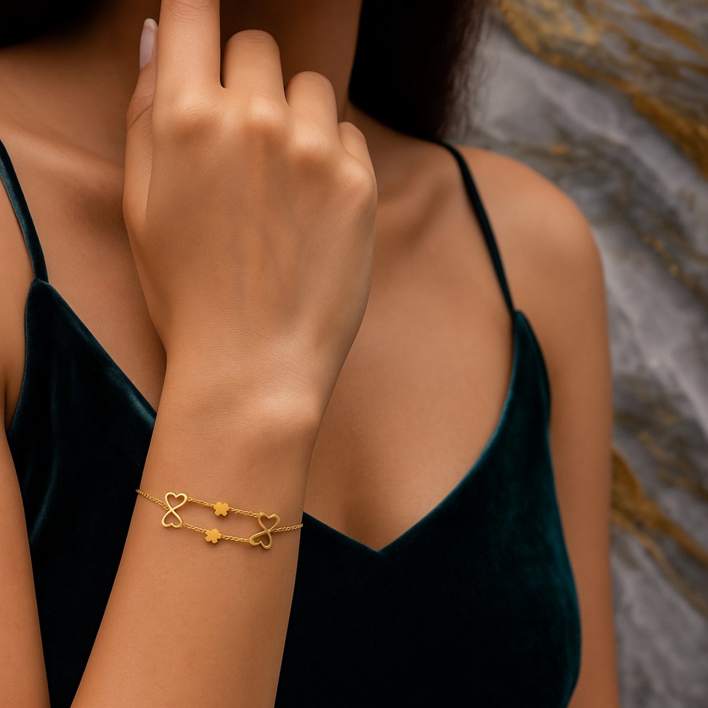 The Enduring Weave Bracelet: || Anti-Tarnish||