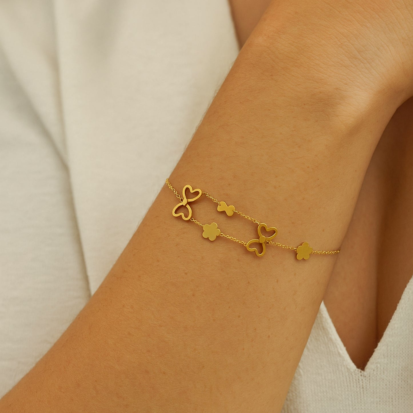 The Enduring Weave Bracelet: || Anti-Tarnish||