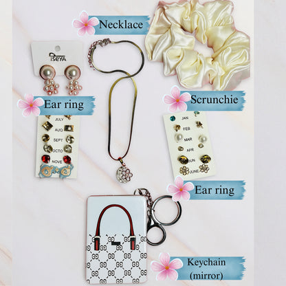 ✨ Trendy Jewelry & Accessories Combo – 5 in 1 ✨